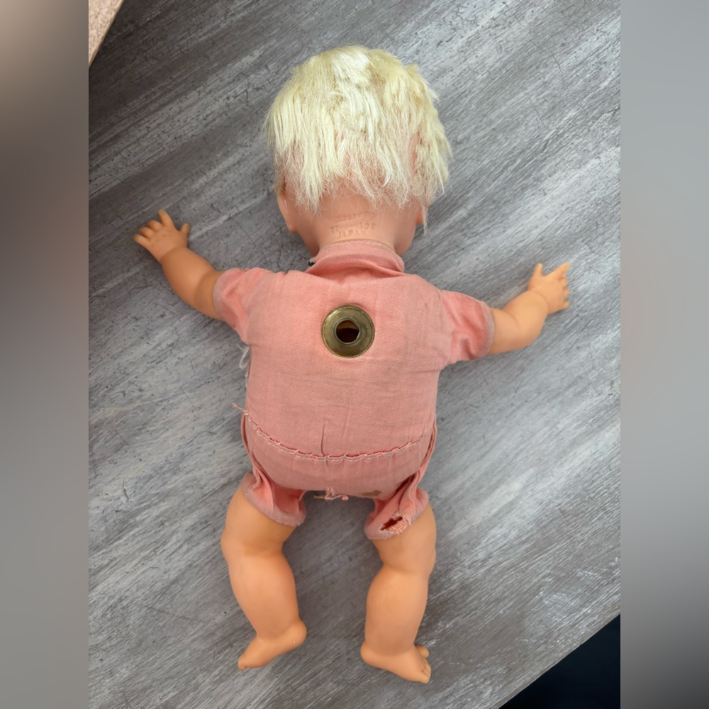 🍃🦋 Vintage Thumbalina Newborn Baby Doll 1960s - Picture 7 of 10